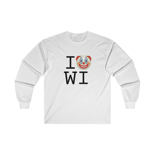 "I Clown on Wisconsin" Long Sleeve Shirt