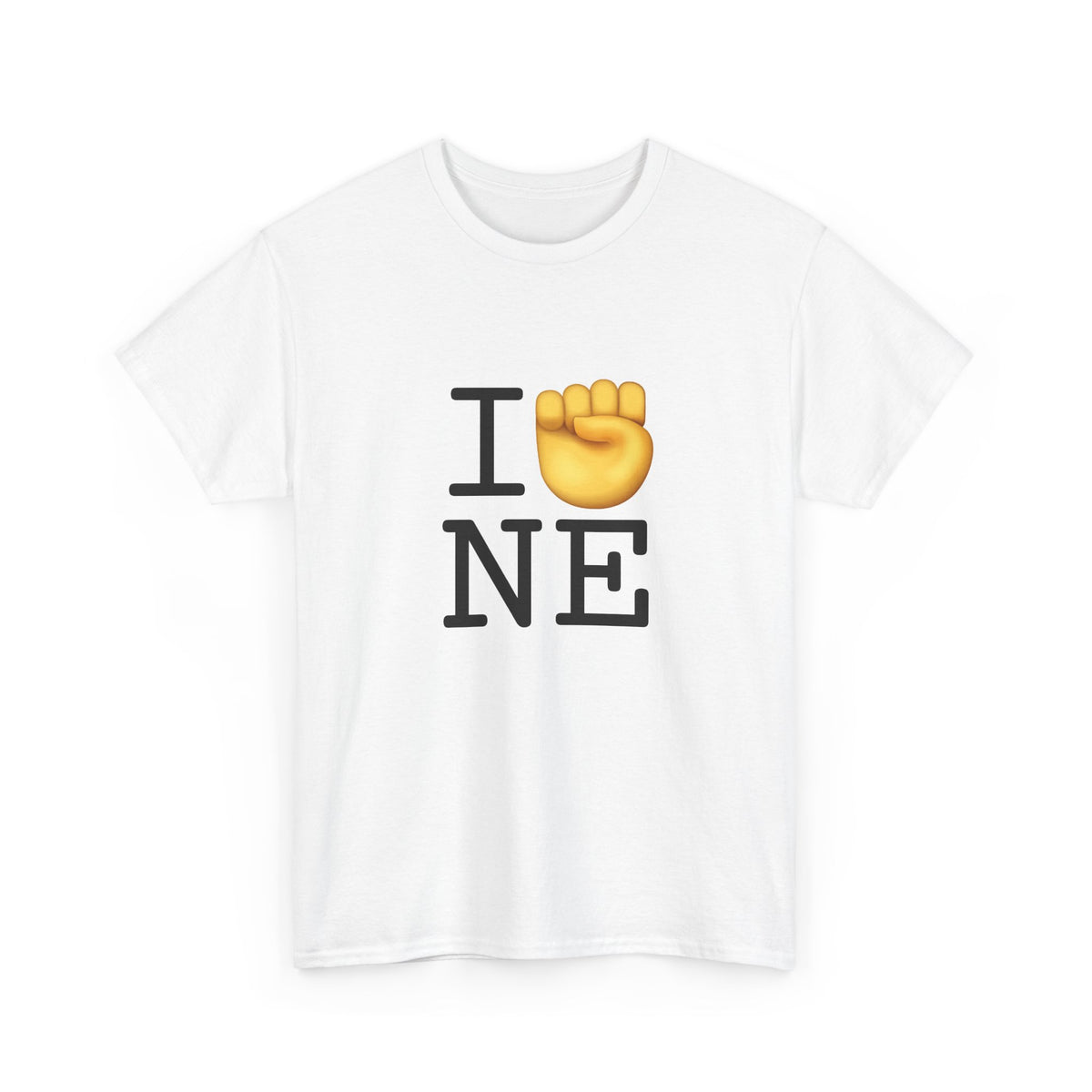 "I Raise my Fist with Nebraska" Tee