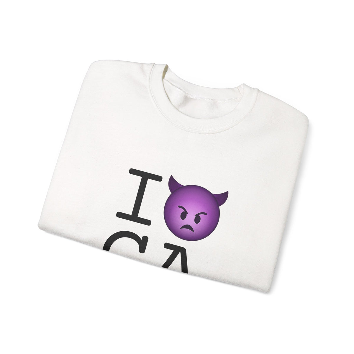"I'm an Angry Devil about Georgia" Sweatshirt