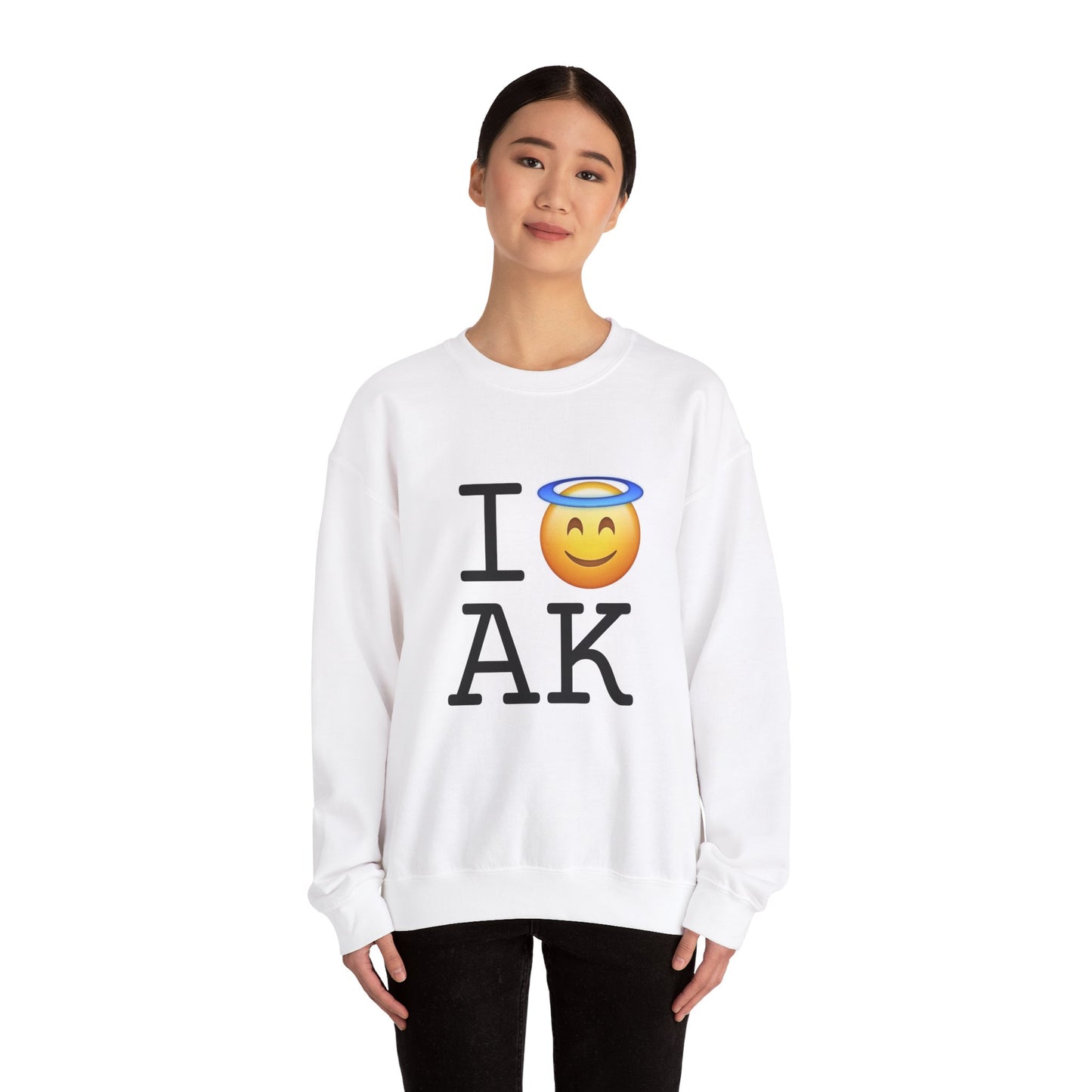 "I'm an Angel in Alaska" Sweatshirt