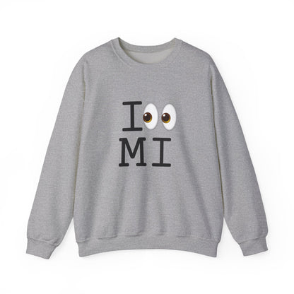 "I Look at Michigan" Sweatshirt