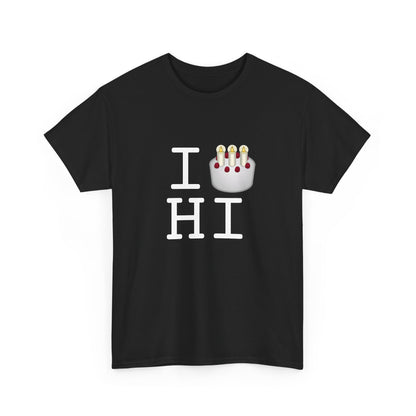 "I Birthday Cake Hawaii" Tee