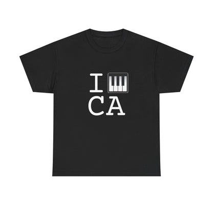 "I Piano California" Tee