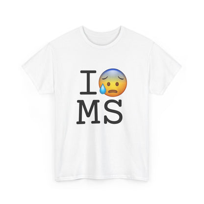 "I'm Anxiously Sweating in Mississippi" Tee