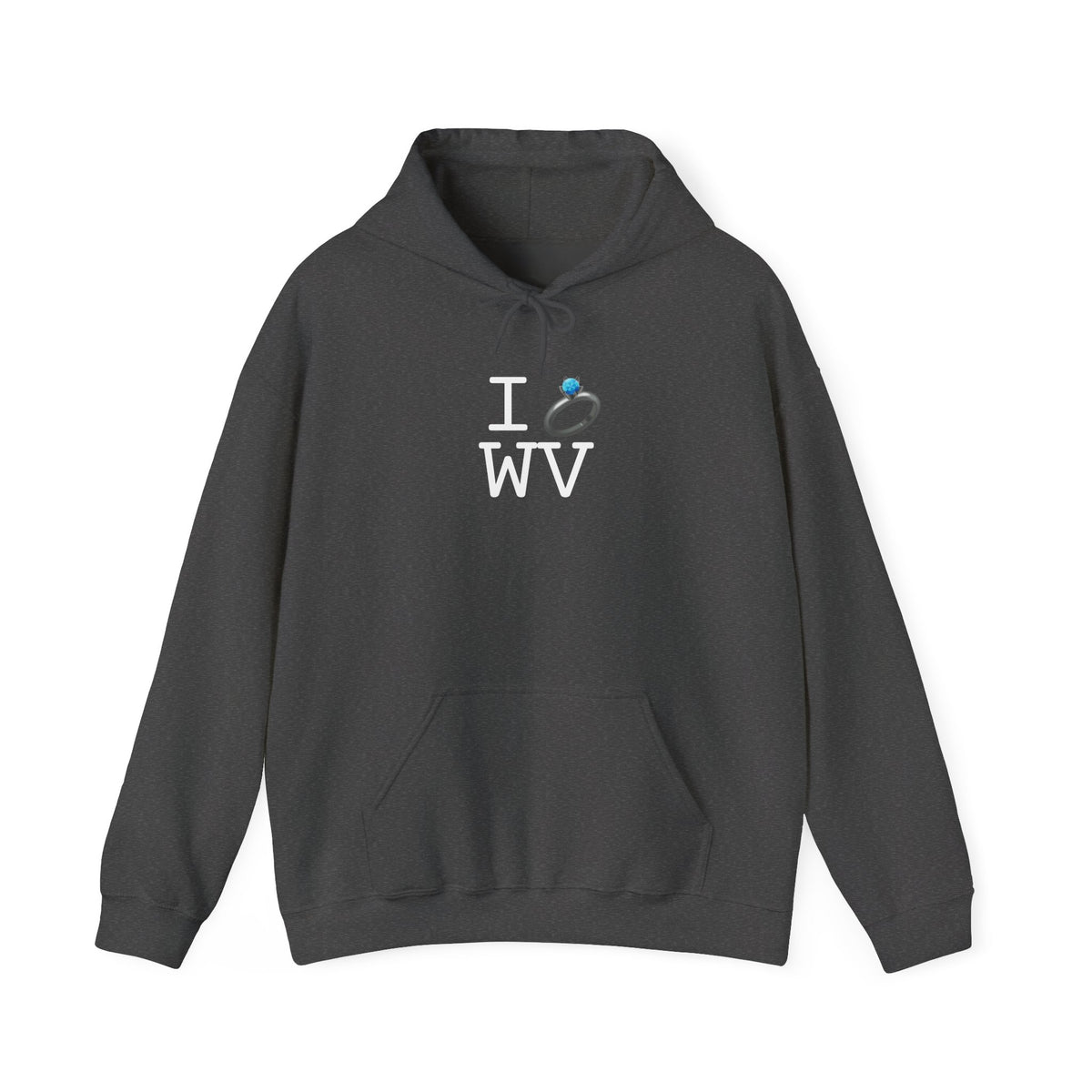 "I'm Married to (Diamond Ring) West Virginia" Hoodie