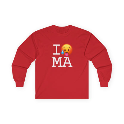"I'm Hot in Massachusetts" Long Sleeve Shirt