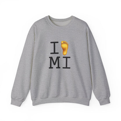 "I Foot Michigan" Sweatshirt