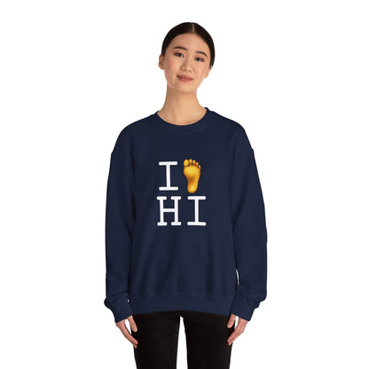 "I Foot Hawaii" Sweatshirt