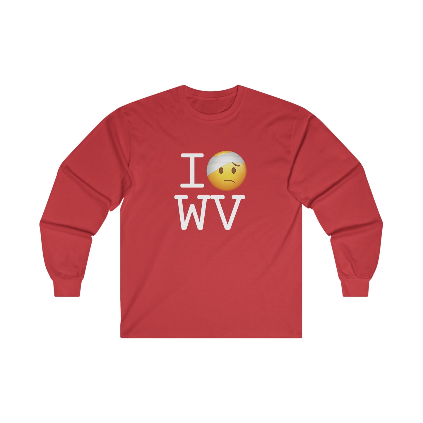 "I'm Hurt in West Virginia" Long Sleeve Shirt