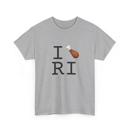 "I Chicken Drumstick Rhode Island" Tee