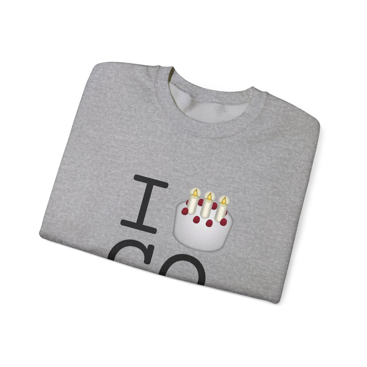 "I Birthday Cake Colorado" Sweatshirt