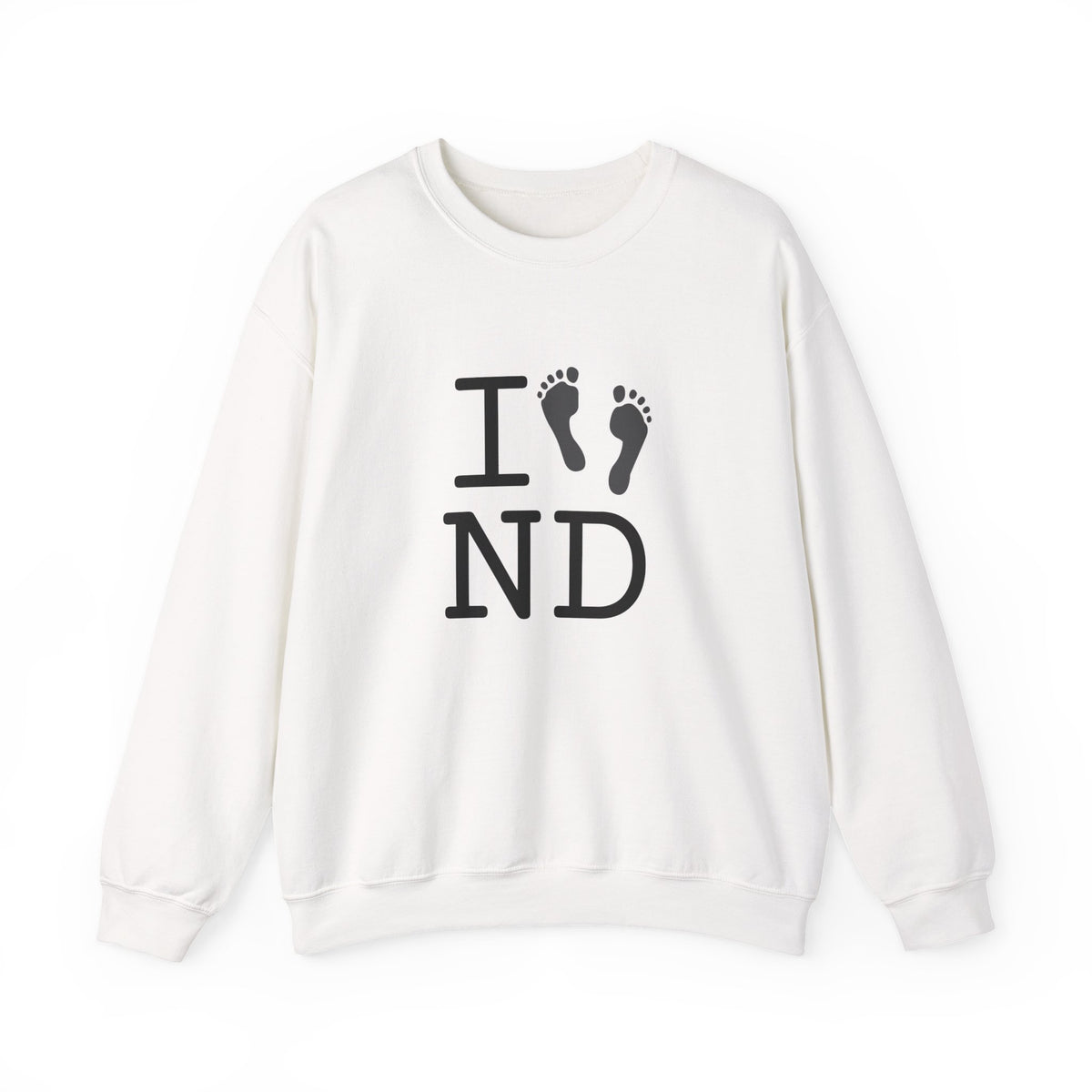 "I leave Footsteps in North Dakota" Sweatshirt