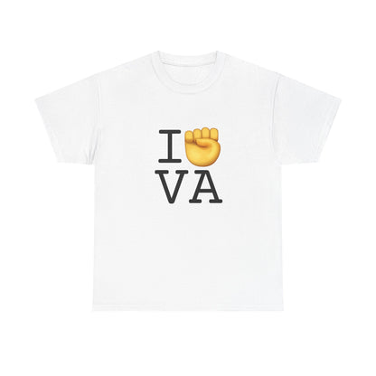 "I Raise my Fist with Virginia" Tee