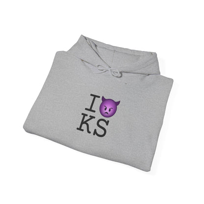 "I'm an Angry Devil about Kansas" Hoodie