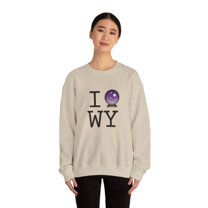 "I Predict the Future (Crystal Ball) of Wyoming" Sweatshirt