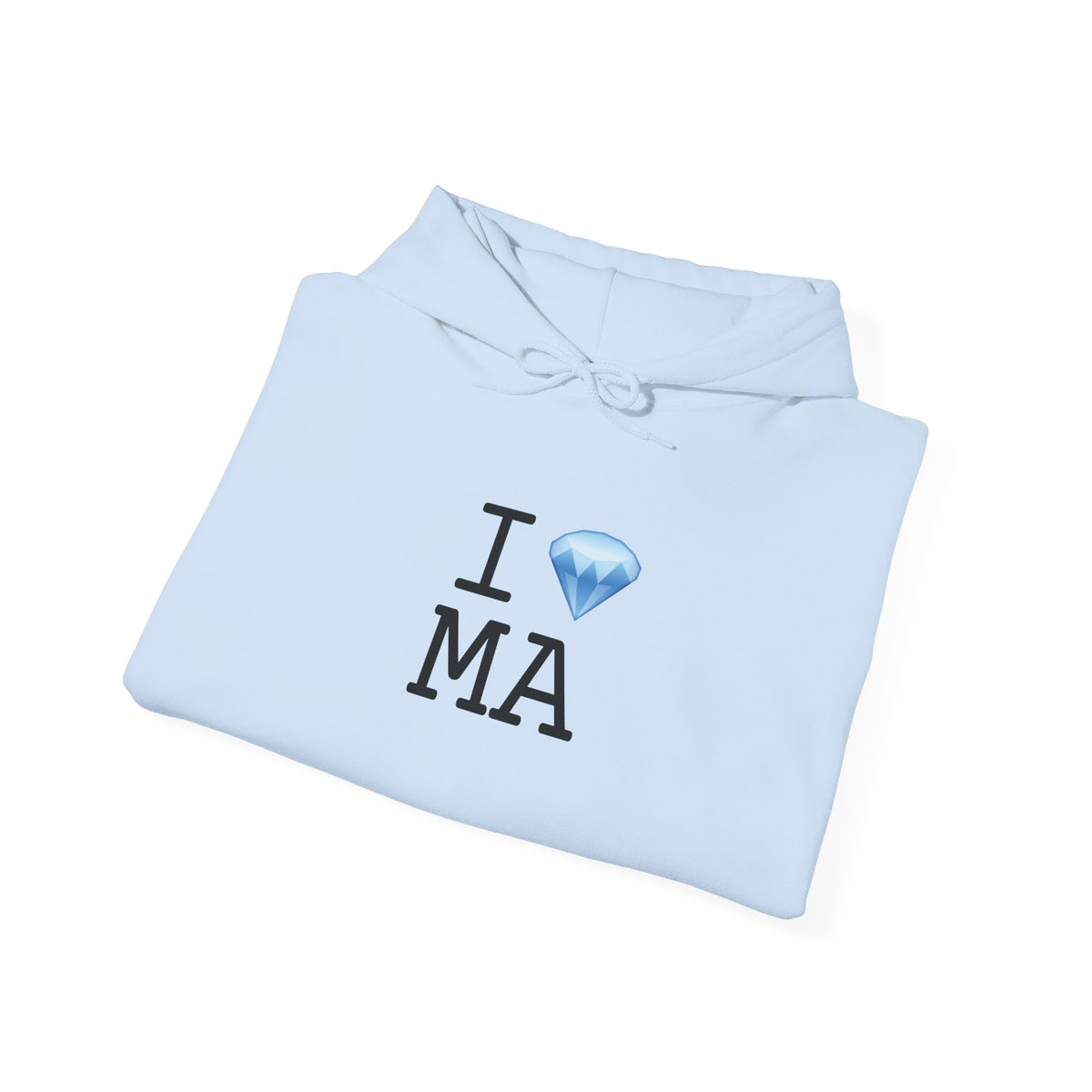 "I Diamond Massachusetts" Hoodie