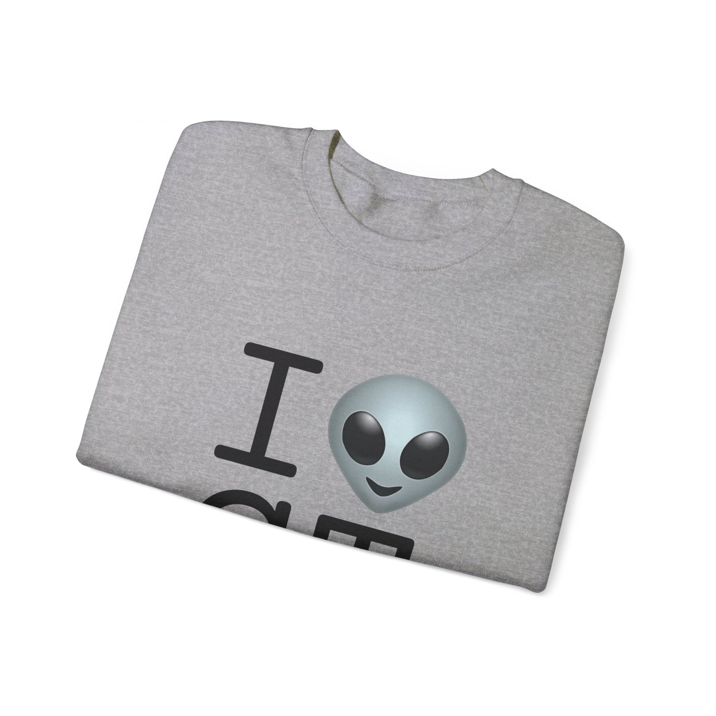 "I Feel Alien in Connecticut" Sweatshirt