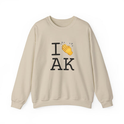 "I Applaud Alaska" Sweatshirt