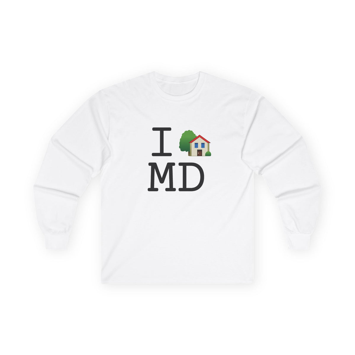 "I'm Home in Maryland" Long Sleeve Shirt