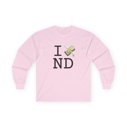 "I Lose Money in North Dakota" Long Sleeve Shirt