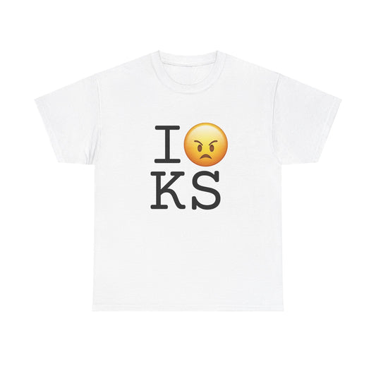 "I'm Mad at Kansas" Tee