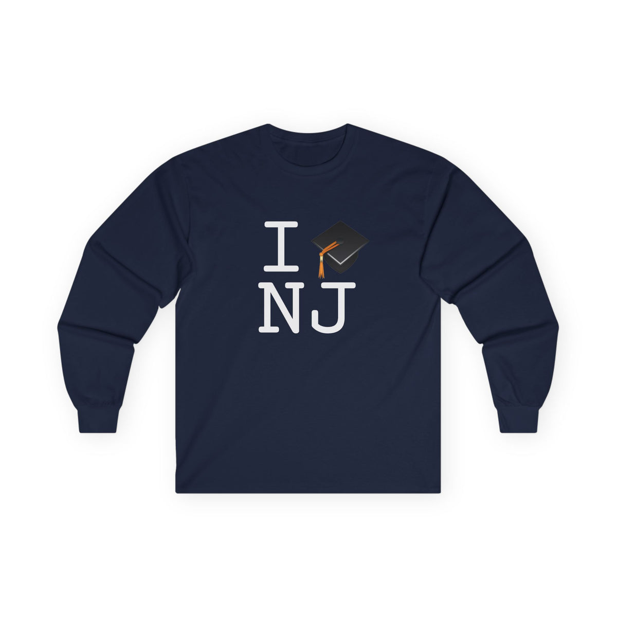 "I Graduate New Jersey" Long Sleeve Shirt