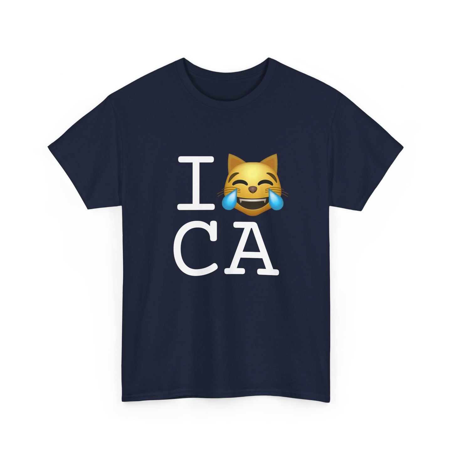 "I'm Laughing like a Cat at California" Tee