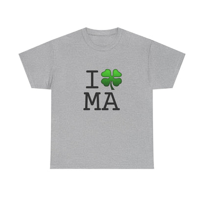 "I'm Lucky (Clover) in Massachusetts" Tee