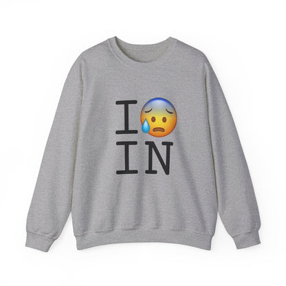 "I'm Anxiously Sweating in Indiana" Sweatshirt