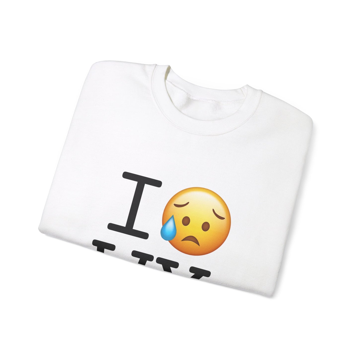 "I'm Sad About Wyoming" Sweatshirt