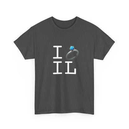 "I'm Married to (Diamond Ring) Illinois" Tee