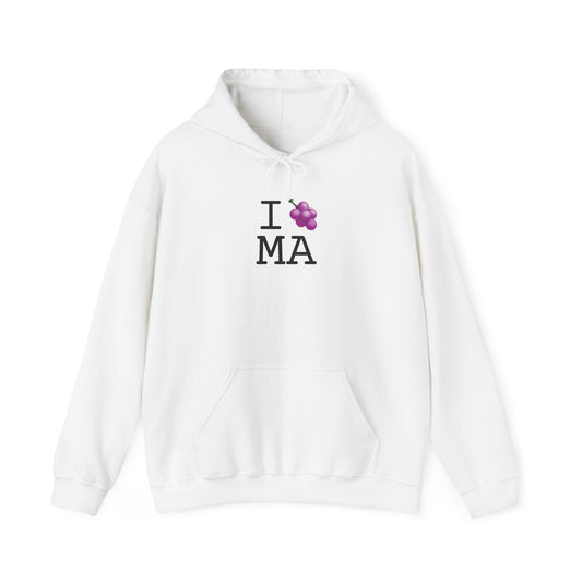 "I Grape Massachusetts" Hoodie
