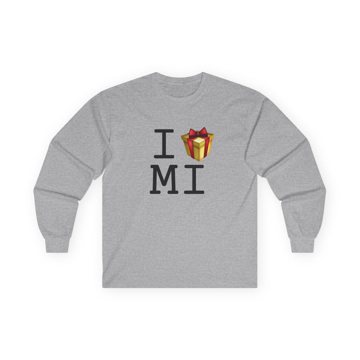 "I Present Michigan" Long Sleeve Shirt