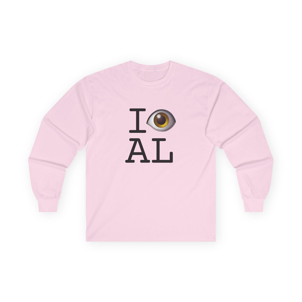 "I See (Eye) Alabama" Long Sleeve Shirt