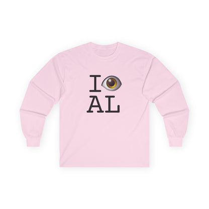 "I See (Eye) Alabama" Long Sleeve Shirt