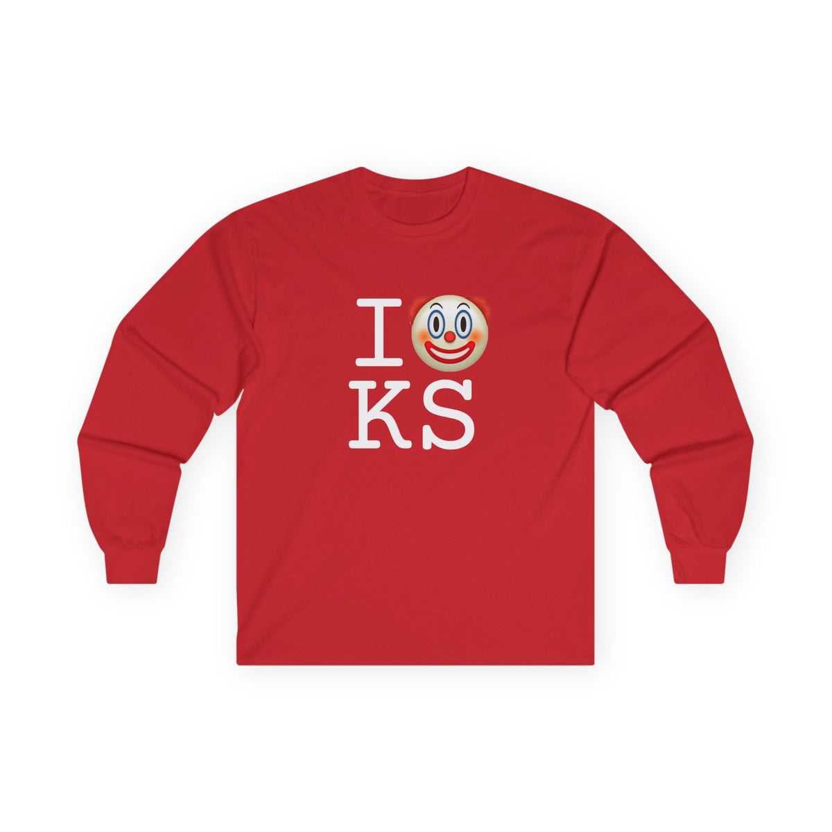 "I Clown on Kansas" Long Sleeve Shirt