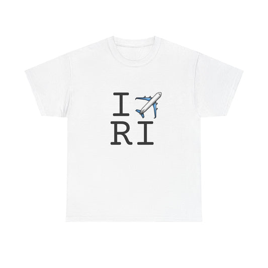 "I Fly Over Rhode Island" Tee