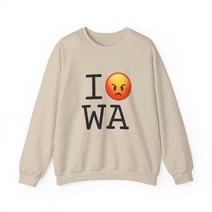 "I'm Angry about Washington" Sweatshirt