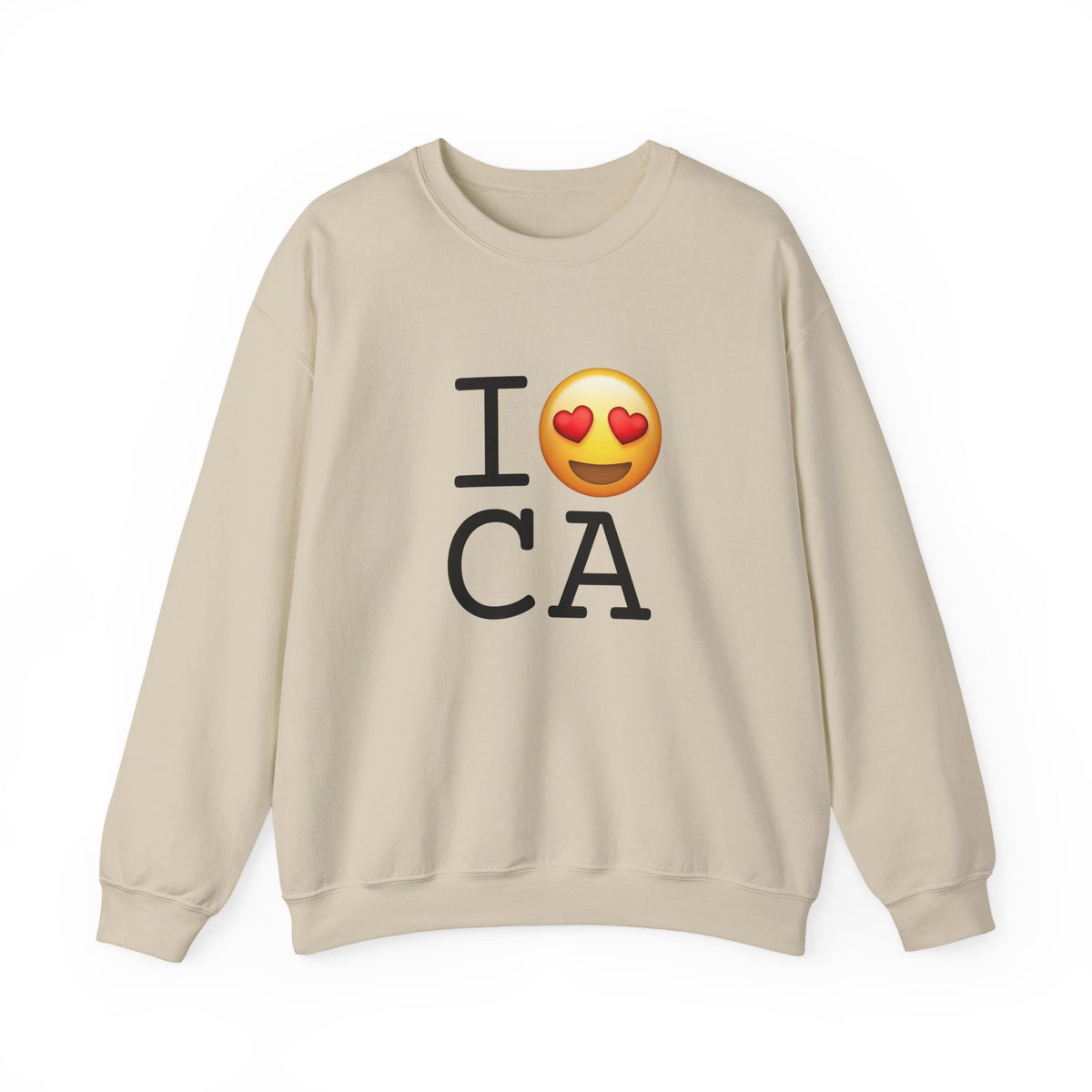 "I have Heart Eyes for California" Sweatshirt