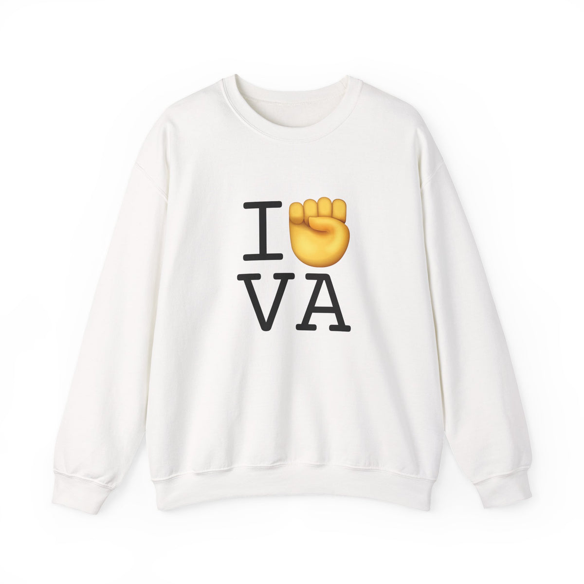 "I Raise my Fist with Virginia" Sweatshirt