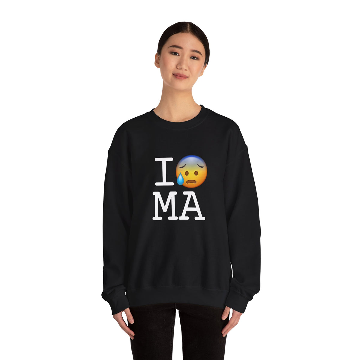 "I'm Anxiously Sweating in Massachusetts" Sweatshirt