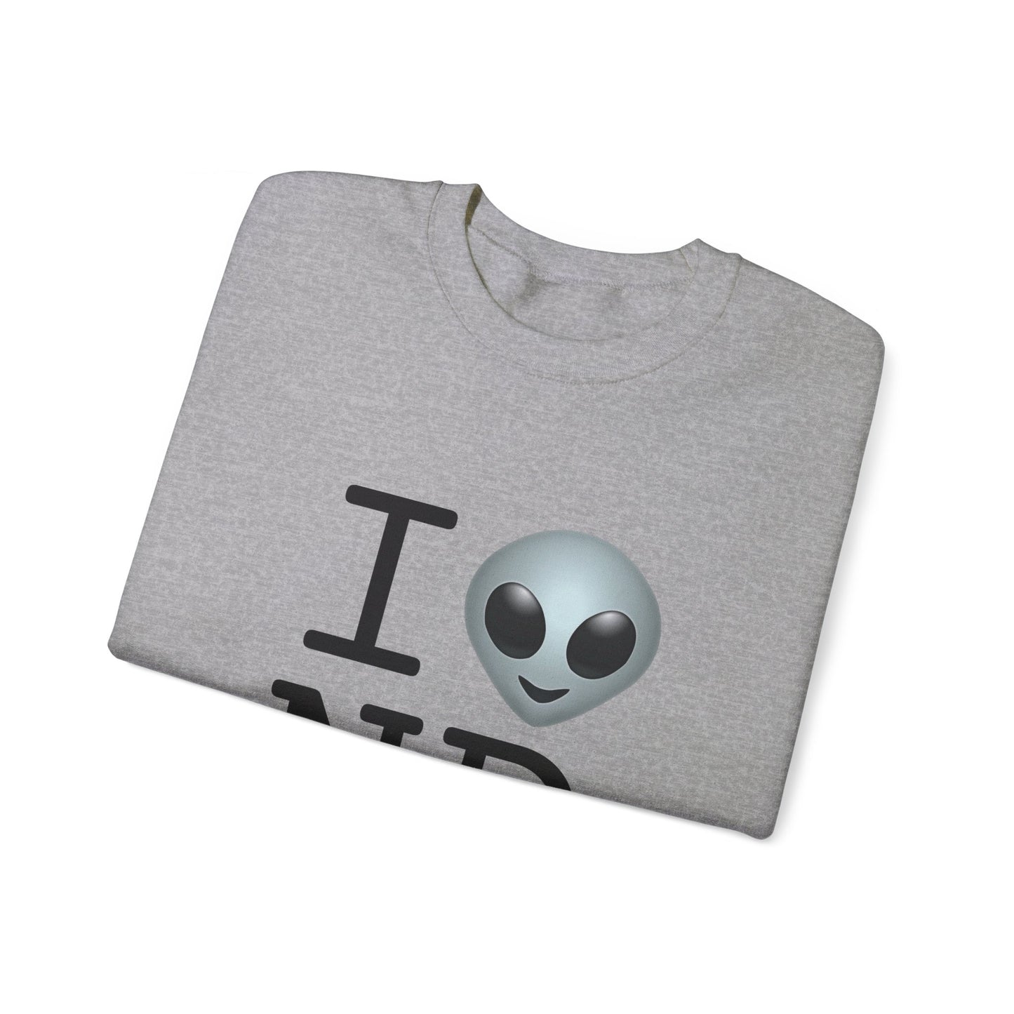 "I Feel Alien in North Dakota" Sweatshirt