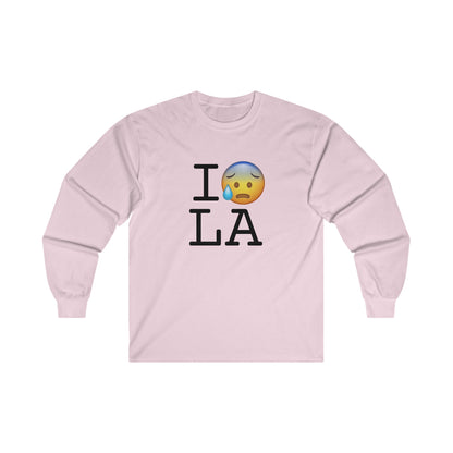 "I'm Anxiously Sweating in Louisiana" Long Sleeve Shirt