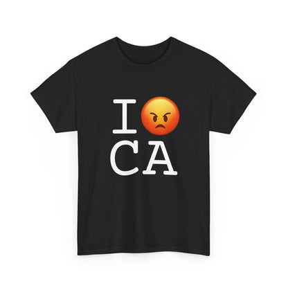 "I'm Angry about California" Tee