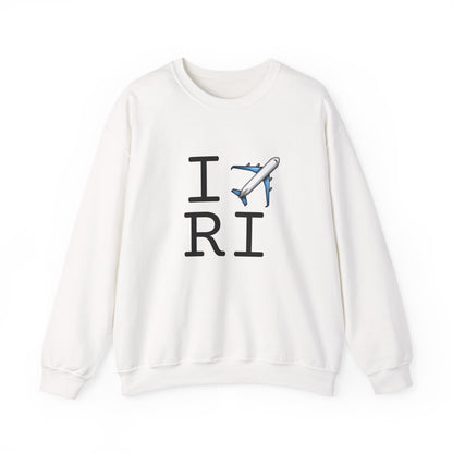 "I Fly Over Rhode Island" Sweatshirt