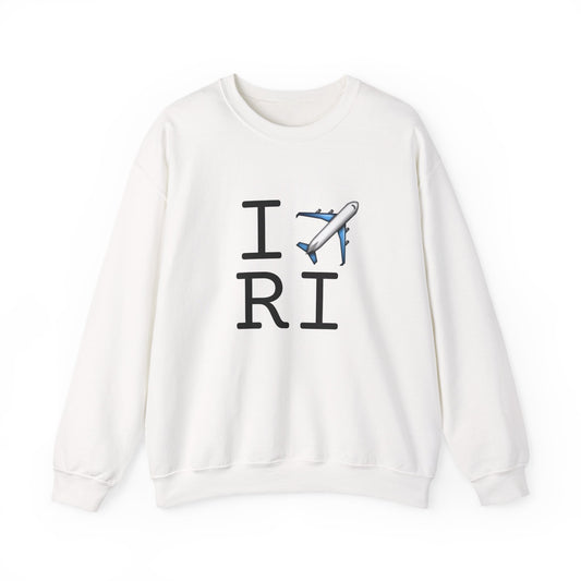 "I Fly Over Rhode Island" Sweatshirt