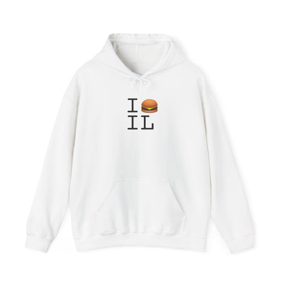 "I Cheeseburger Illinois" Hoodie