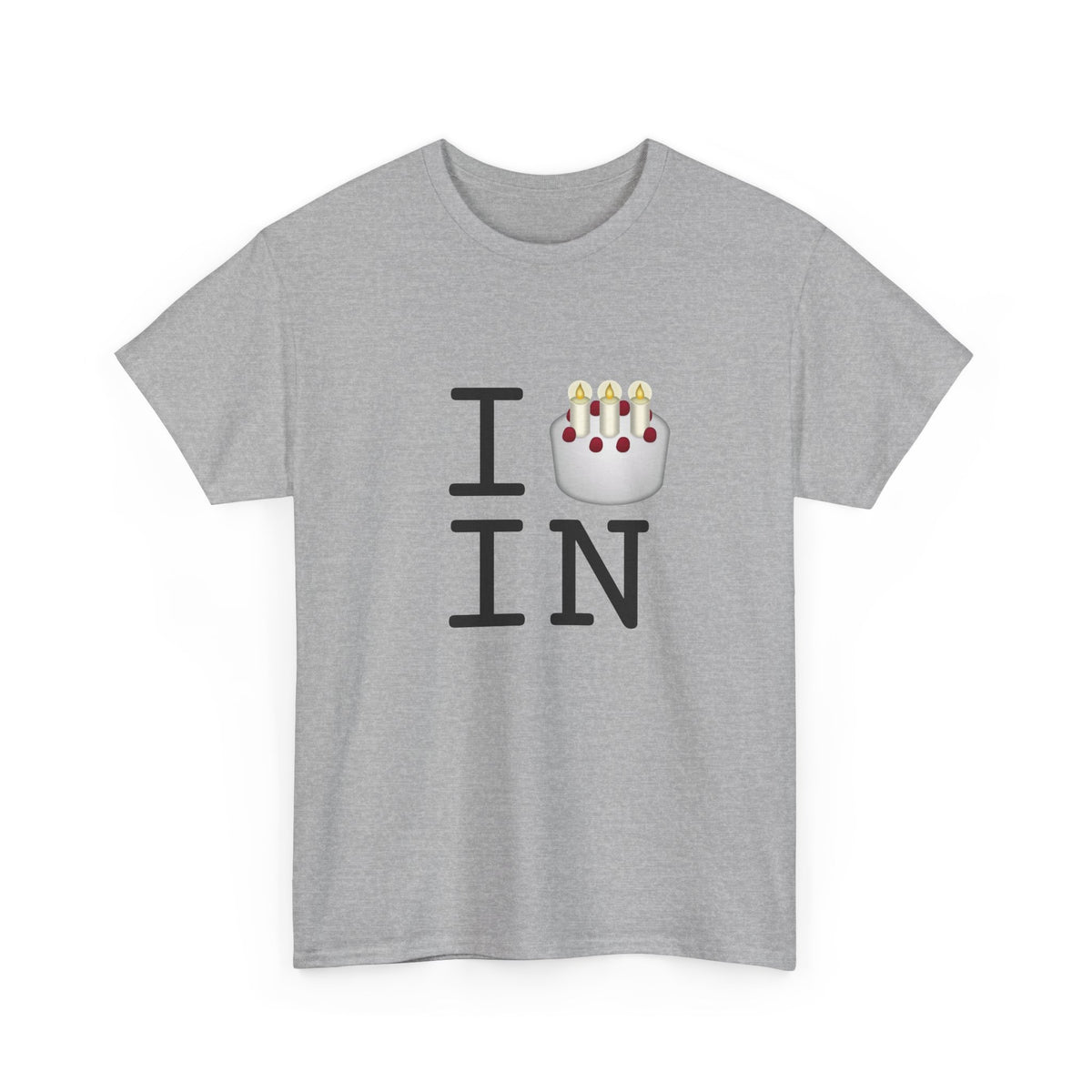 "I Birthday Cake Indiana" Tee