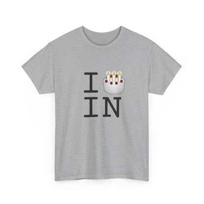 "I Birthday Cake Indiana" Tee