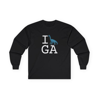 "I'm a Dinosaur in Georgia" Long Sleeve Shirt